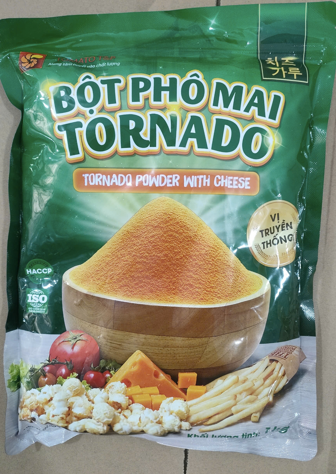 Bột Phô Mai Tornado 1kg